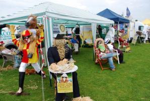 Scarecrows at the Wilmslow Show